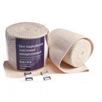 БИНТ ЭЛАСТИЧНЫЙ СР 8см х 5м