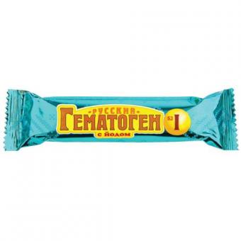 ГЕМАТОГЕН РУССКИЙ пастилки с йодом