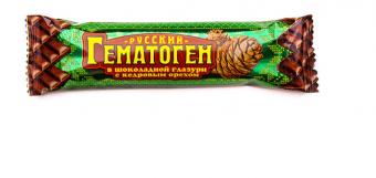 ГЕМАТОГЕН РУССКИЙ пастилки с кедровыми орехами