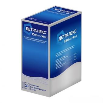 ДЕТРАЛЕКС сусп. внутр. 1000 мг/10 мл саше 10 мл №30