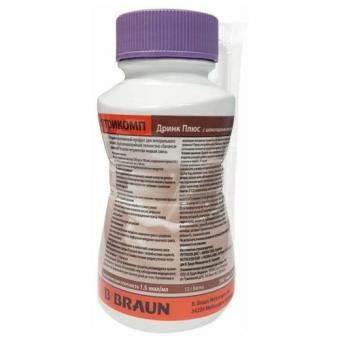 НУТРИКОМП ДРИНК ПЛЮС СМЕСЬ ДЛЯ ЭНТЕР. ПИТАНИЯ шоколад 200 мл