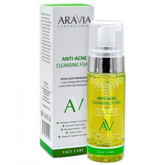 ARAVIA LABORATORIES ПЕНКА ДЛЯ УМЫВАНИЯ 150 мл сера/женьшень