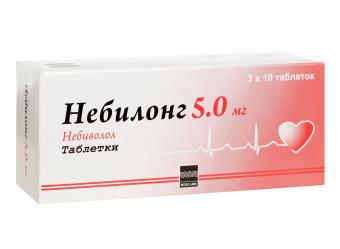 НЕБИЛОНГ табл. 5 мг №30