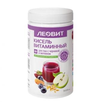ЛЕОВИТ КИСЕЛЬ ВИТАМИННЫЙ ДЛЯ ГЛАЗ черника/лютеин 400 гр