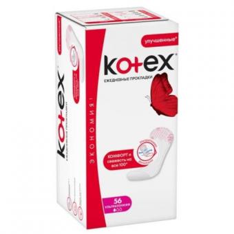 КОТЕКС ПРОКЛАДКИ ЕЖЕДНЕВНЫЕ УЛЬТРАТОНКИЕ ДЕО №56