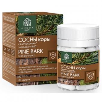 СОСНЫ КОРЫ ЭКСТРАКТ С ВИТАМИНОМ С капс. №30