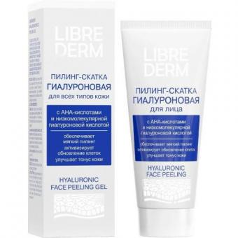 ЛИБРИДЕРМ ПИЛИНГ-СКАТКА ДЛЯ ЛИЦА 75 мл гиалуроновая
