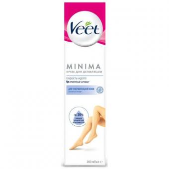 VEET MINIMA КРЕМ ДЛЯ ДЕПИЛЯЦИИ 200 мл для чувствит. кожи