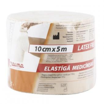 БИНТ ЭЛАСТИЧНЫЙ ВР ЛАУМА 10см х 5м