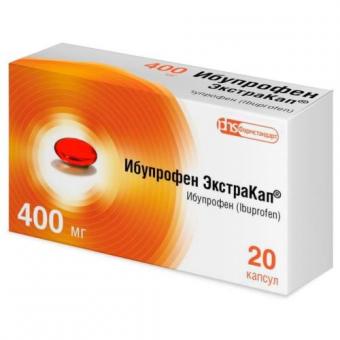 ИБУПРОФЕН ЭКСТРАКАП капс. 400 мг №20