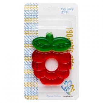 БУДЬ ЗДОРОВ ПРОРЕЗЫВАТЕЛЬ ДЛЯ ЗУБОВ С ВОДОЙ малина