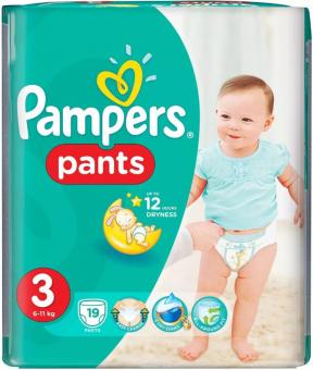 ПАМПЕРС ТРУСИКИ ДЕТСКИЕ PANTS 6-11 кг №19