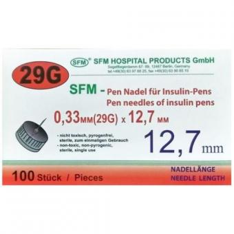 ИГЛА ДЛЯ ШПРИЦ-РУЧКИ SFM G29 (0.33 х 12,7 мм) №100