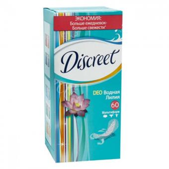 ОЛДЭЙЗ ПРОКЛАДКИ ЕЖЕДНЕВНЫЕ ДИСКРИТ ДЕО МУЛЬТИФОРМ водяная лилия №60