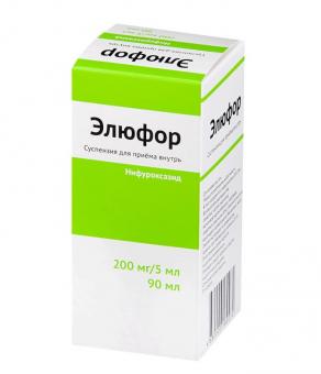 ЭЛЮФОР сусп. внутр. 200 мг/5 мл фл. 90 мл