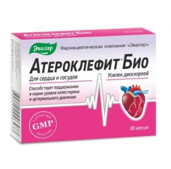 АТЕРОКЛЕФИТ БИО ЭВАЛАР капс. №30