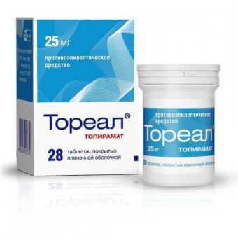 ТОРЕАЛ табл. п/о плен. 25 мг №28