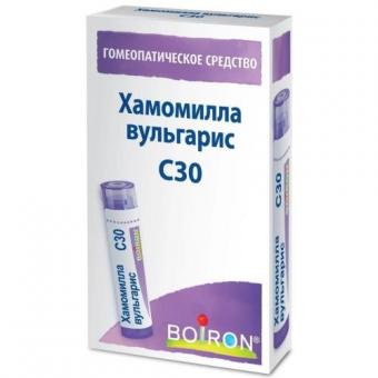 ХАМОМИЛЛА ВУЛЬГАРИС C30 гранулы гомеопатич. 4 гр