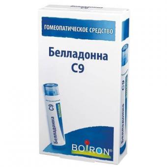 БЕЛЛАДОННА С9 гранулы гомеопатич. 4 гр