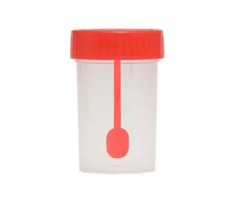 КОНТЕЙНЕР ДЛЯ АНАЛИЗА КАЛА НЕСТЕРИЛЬНЫЙ со шпателем 60 мл
