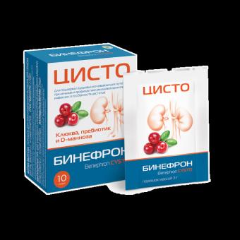 БИНЕФРОН ЦИСТО пор д/приг.р-ра внутрь пак.-саше 3 гр №10