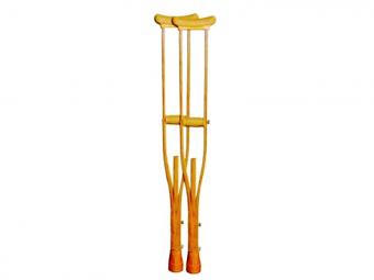 КОСТЫЛИ ДЕРЕВЯННЫЕ д/детей