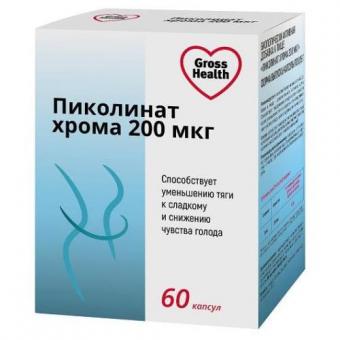 GROSS HEALTH ПИКОЛИНАТ ХРОМА капс. №60