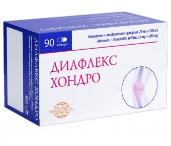 ДИАФЛЕКС ХОНДРО капс. 25+200 мг №90