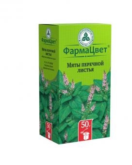МЯТА ПЕРЕЧНАЯ ЛИСТЬЯ КРАСНОГОРСК 50 гр