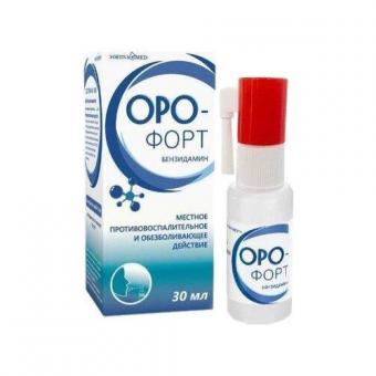 ОРО-ФОРТ спрей д/местн. примен. фл. 30 мл