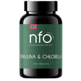 NFO (НФО) СПИРУЛИНА И ХЛОРЕЛЛА табл. №260