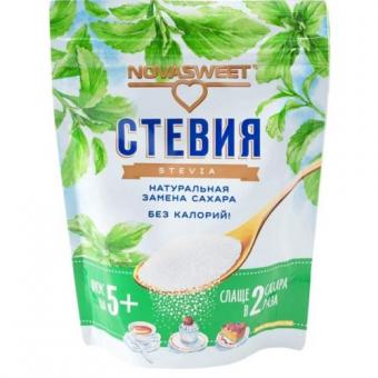 НОВАСВИТ ЗАМЕНИТЕЛЬ САХАРА ПОРОШОК стевия 200 гр