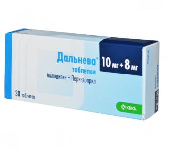 ДАЛЬНЕВА табл. 10+8 мг №30