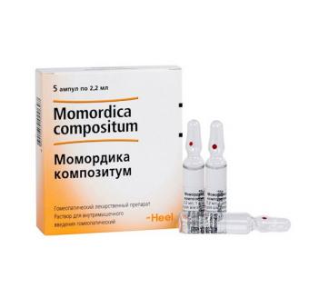 МОМОРДИКА КОМПОЗИТУМ р-р д/инъекц. амп. 2,2 мл №5
