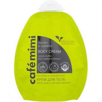 CAFE MIMI КРЕМ ДЛЯ ТЕЛА 250 мл питание и увлажнение