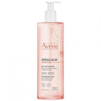 АВЕН (AVENE) XERACALM NUTRITION ГЕЛЬ ДЛЯ ЛИЦА И ТЕЛА 750 мл для сухой и чувствит. кожи