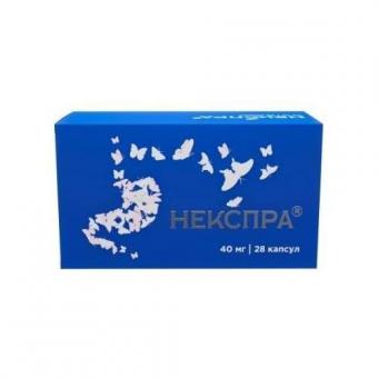 НЕКСПРА капс. к/р 40 мг №28