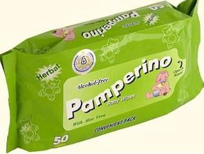 ПАМПЕРИНО САЛФЕТКИ ВЛАЖНЫЕ ДЕТСКИЕ №50