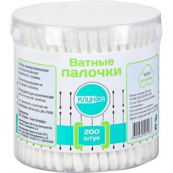 ВАТНЫЕ ПАЛОЧКИ пластик №200