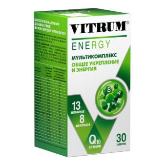 ВИТРУМ ЭНЕРДЖИ табл. п/о №30