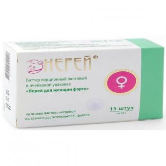 НЕРЕЙ ФОРТЕ крем д/интим. гиг. для женщин 1 гр №15