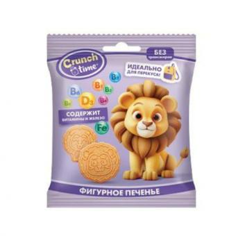 CRUNCH TIME печенье витамины/железо 20 гр