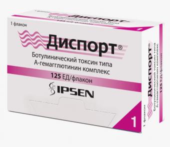 ДИСПОРТ лиоф. для инъек 125 ед №1