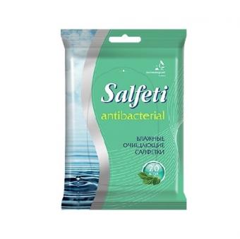 САЛФЕТИ (SALFETI) САЛФЕТКИ ВЛАЖНЫЕ антибактериальные №20