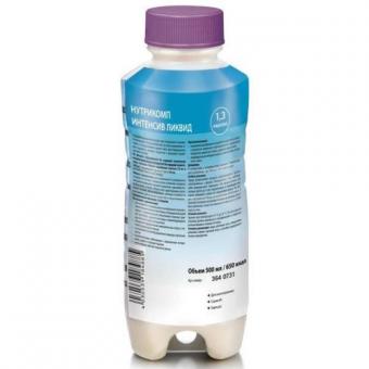 НУТРИКОМП ИНТЕНСИВ ЛИКВИД СМЕСЬ ДЛЯ ЭНТЕР. ПИТАНИЯ нейтральн. вкус 500 мл