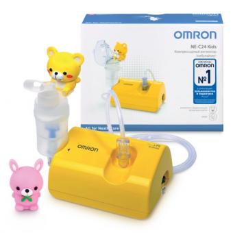 ОМРОН (OMRON) ИНГАЛЯТОР КОМПРЕССОРНЫЙ ДЕТСКИЙ NE-C24 Kids