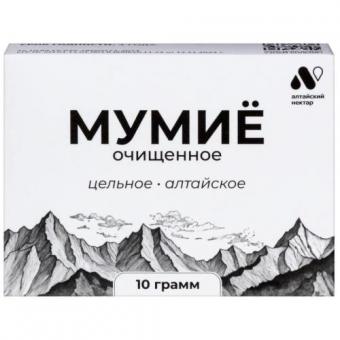 МУМИЕ ОЧИЩЕННОЕ АЛТАЙСКИЙ НЕКТАР 10 гр