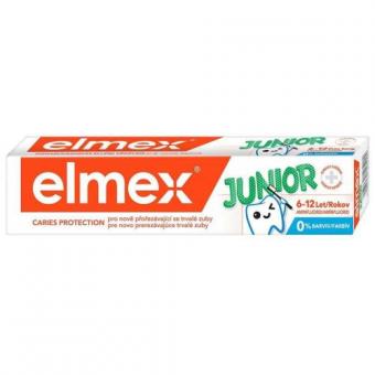 ЭЛМЕКС ЮНИОР ЗУБНАЯ ПАСТА ДЕТСКАЯ 75 мл 6-12 лет