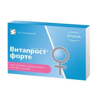 ВИТАПРОСТ ФОРТЕ супп. рект. 20 мг №20