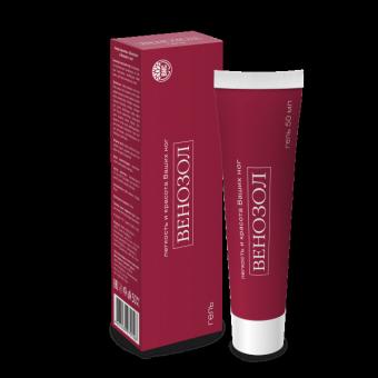 ВЕНОЗОЛ гель при варикозн. расширении вен 50 мл